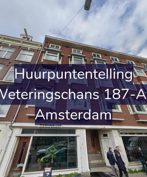 Foto gevel Huurpuntentelling voor Weteringschans 187-A3, Amsterdam