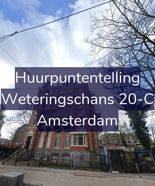 Foto gevel Huurpuntentelling voor Weteringschans 20-C, Amsterdam