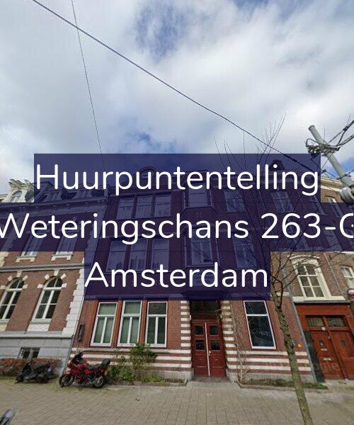 Foto gevel Huurpuntentelling voor Weteringschans 263-G, Amsterdam