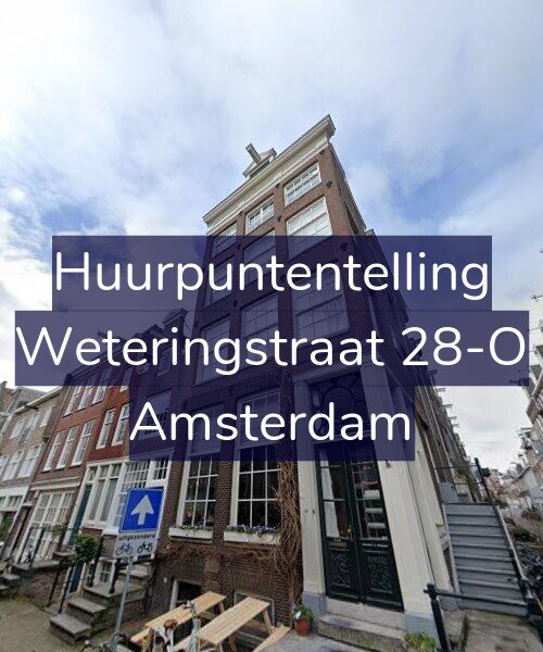 Foto gevel Huurpuntentelling voor Weteringstraat 28-O, Amsterdam