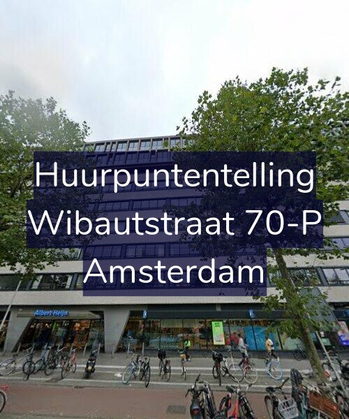 Foto gevel Huurpuntentelling voor Wibautstraat 70-P, Amsterdam