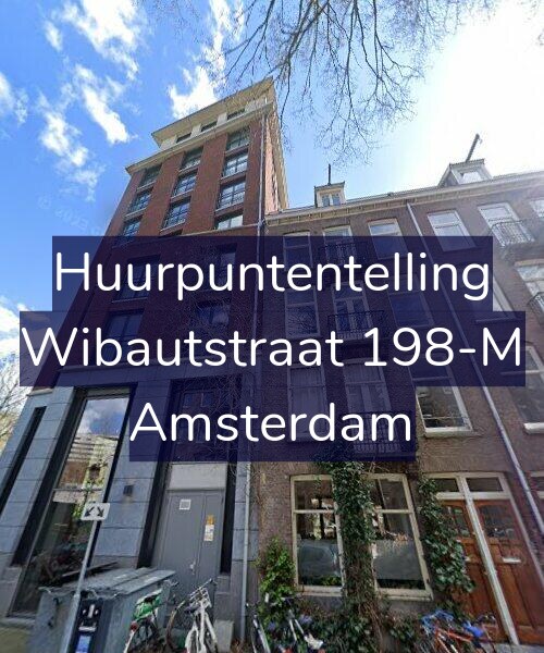 Foto gevel Huurpuntentelling voor Wibautstraat 198-M, Amsterdam