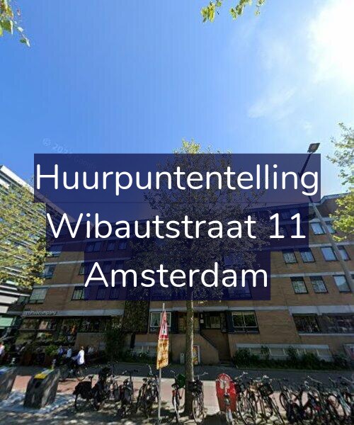 Foto gevel Huurpuntentelling voor Wibautstraat 11, Amsterdam