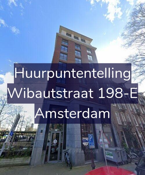 Foto gevel Huurpuntentelling voor Wibautstraat 198-E, Amsterdam