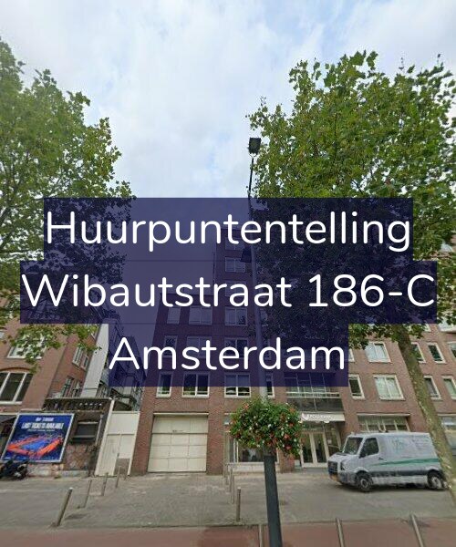 Foto gevel Huurpuntentelling voor Wibautstraat 186-C, Amsterdam