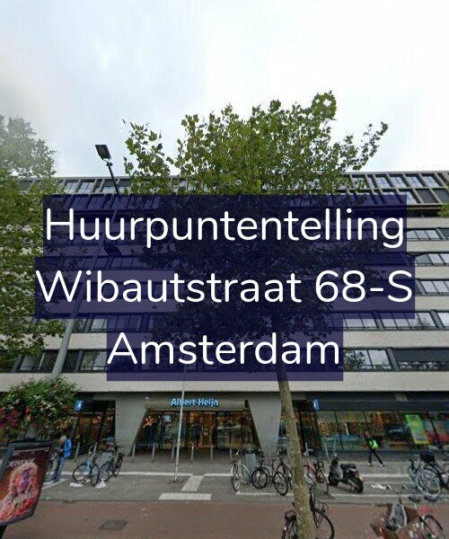 Foto gevel Huurpuntentelling voor Wibautstraat 68-S, Amsterdam