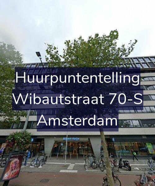 Foto gevel Huurpuntentelling voor Wibautstraat 70-S, Amsterdam