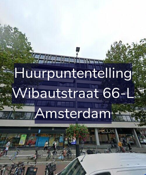 Foto gevel Huurpuntentelling voor Wibautstraat 66-L, Amsterdam