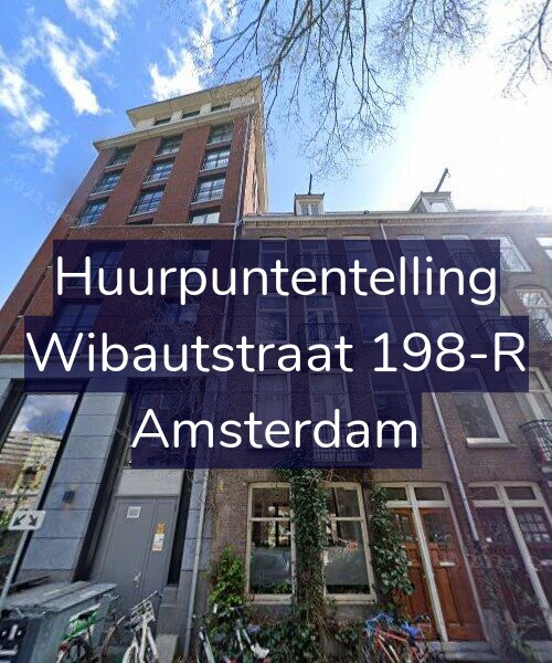 Foto gevel Huurpuntentelling voor Wibautstraat 198-R, Amsterdam