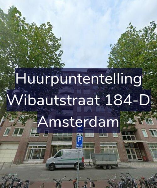 Foto gevel Huurpuntentelling voor Wibautstraat 184-D, Amsterdam