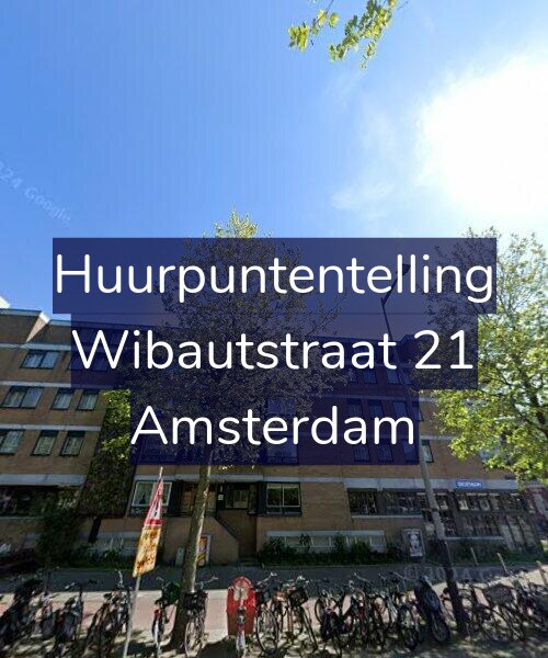 Foto gevel Huurpuntentelling voor Wibautstraat 21, Amsterdam