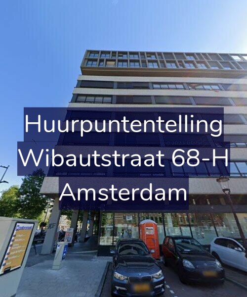 Foto gevel Huurpuntentelling voor Wibautstraat 68-H, Amsterdam