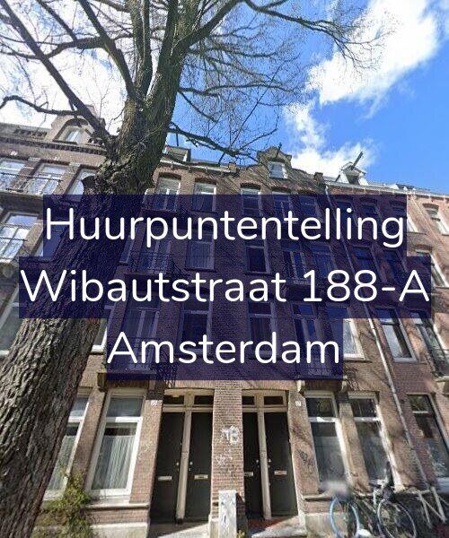 Foto gevel Huurpuntentelling voor Wibautstraat 188-A, Amsterdam