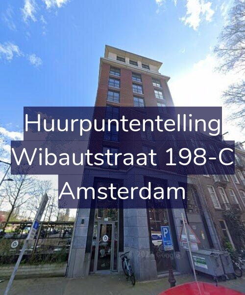 Foto gevel Huurpuntentelling voor Wibautstraat 198-C, Amsterdam