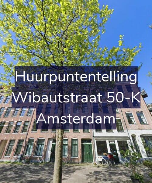Foto gevel Huurpuntentelling voor Wibautstraat 50-K, Amsterdam