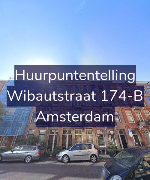 Foto gevel Huurpuntentelling voor Wibautstraat 174-B, Amsterdam