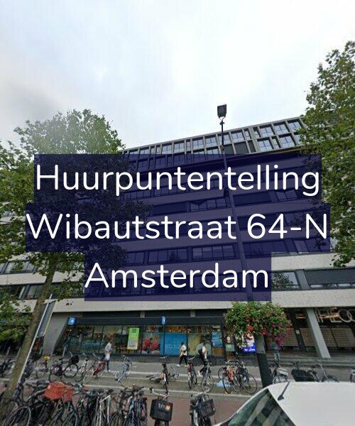 Foto gevel Huurpuntentelling voor Wibautstraat 64-N, Amsterdam