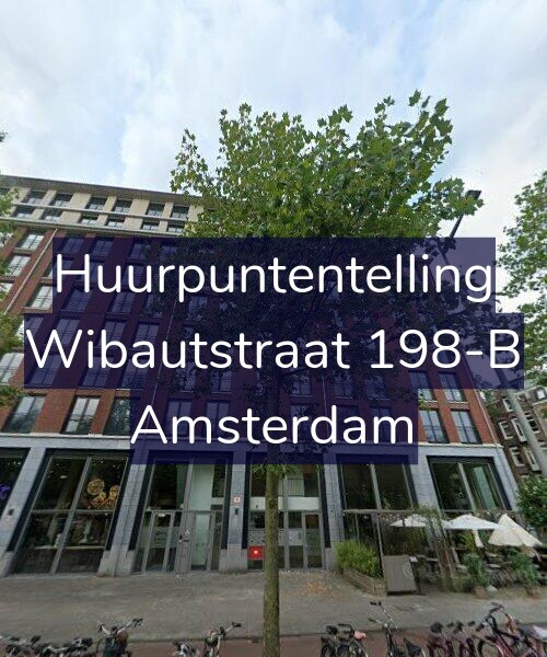 Foto gevel Huurpuntentelling voor Wibautstraat 198-B, Amsterdam