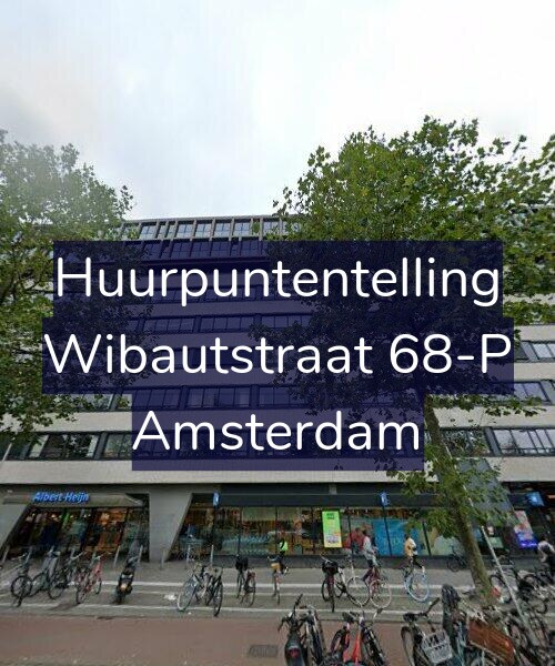 Foto gevel Huurpuntentelling voor Wibautstraat 68-P, Amsterdam