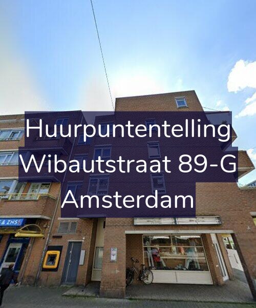 Foto gevel Huurpuntentelling voor Wibautstraat 89-G, Amsterdam