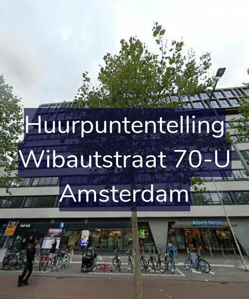 Foto gevel Huurpuntentelling voor Wibautstraat 70-U, Amsterdam