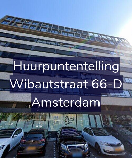 Foto gevel Huurpuntentelling voor Wibautstraat 66-D, Amsterdam