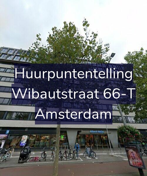 Foto gevel Huurpuntentelling voor Wibautstraat 66-T, Amsterdam