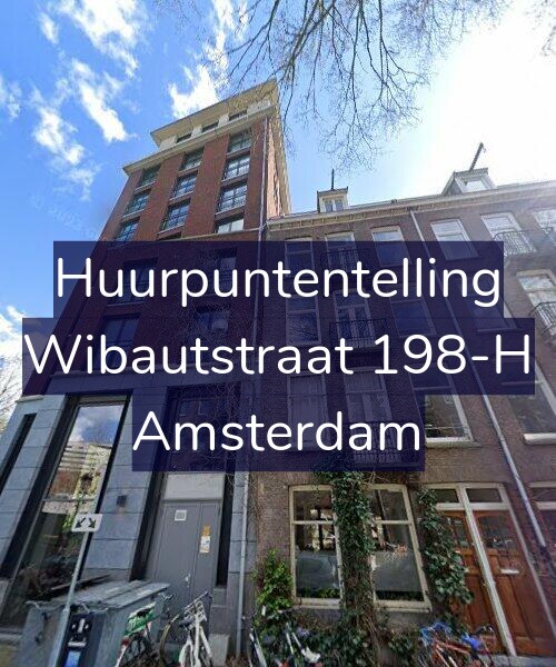 Foto gevel Huurpuntentelling voor Wibautstraat 198-H, Amsterdam