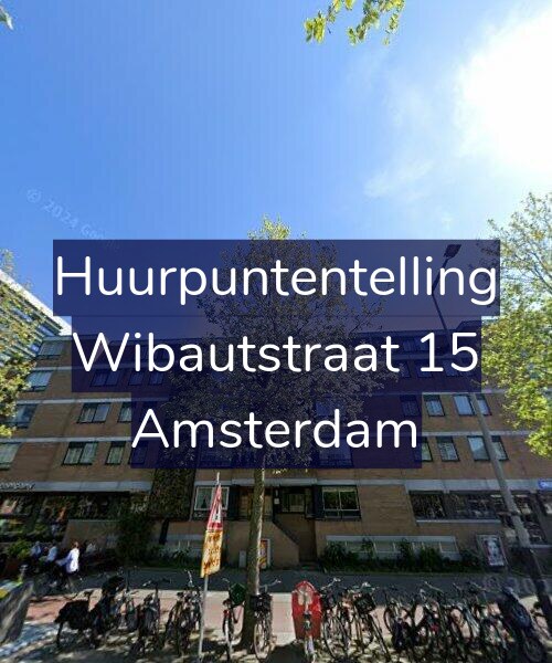 Foto gevel Huurpuntentelling voor Wibautstraat 15, Amsterdam