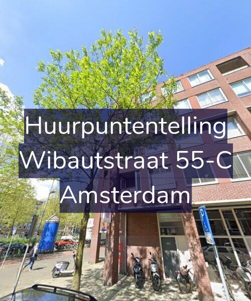 Foto gevel Huurpuntentelling voor Wibautstraat 55-C, Amsterdam