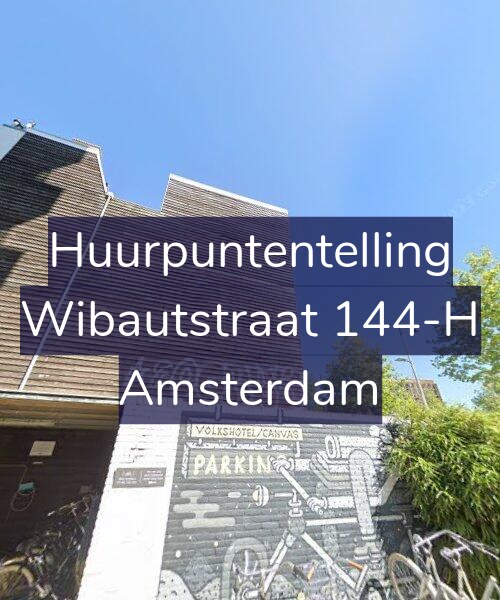 Foto gevel Huurpuntentelling voor Wibautstraat 144-H, Amsterdam