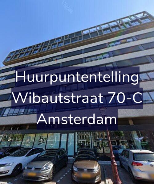 Foto gevel Huurpuntentelling voor Wibautstraat 70-C, Amsterdam