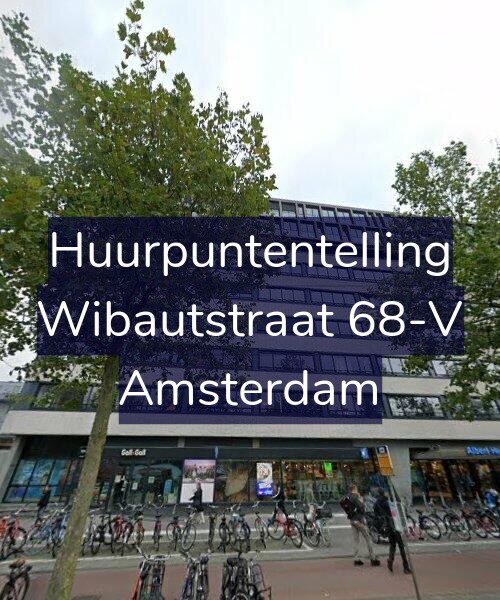 Foto gevel Huurpuntentelling voor Wibautstraat 68-V, Amsterdam