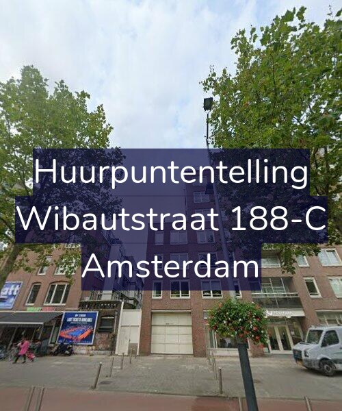 Foto gevel Huurpuntentelling voor Wibautstraat 188-C, Amsterdam