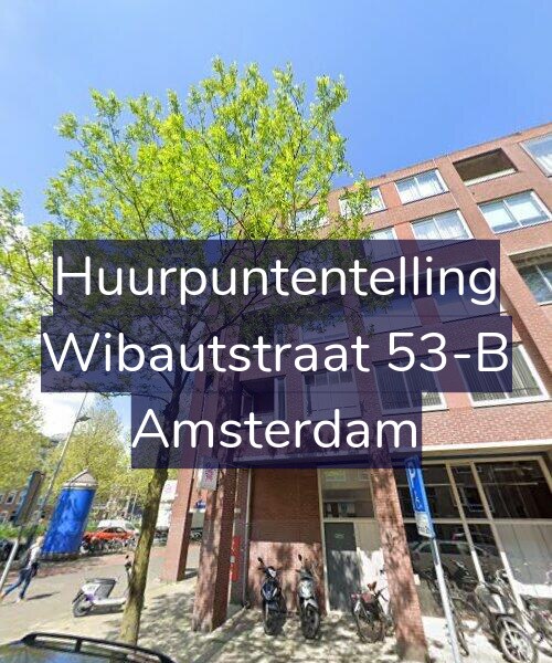 Foto gevel Huurpuntentelling voor Wibautstraat 53-B, Amsterdam