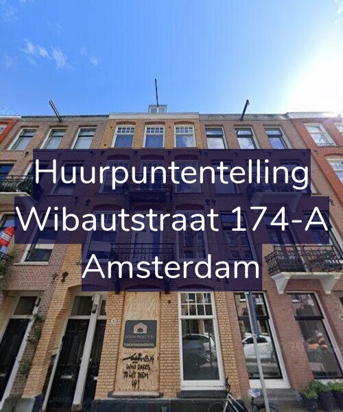 Foto gevel Huurpuntentelling voor Wibautstraat 174-A, Amsterdam