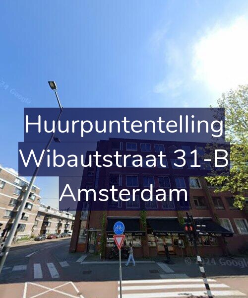 Foto gevel Huurpuntentelling voor Wibautstraat 31-B, Amsterdam
