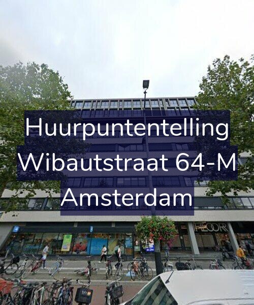 Foto gevel Huurpuntentelling voor Wibautstraat 64-M, Amsterdam
