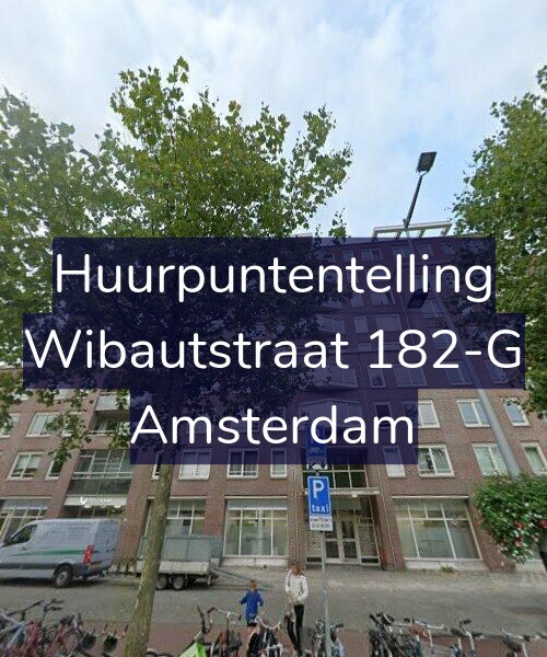 Foto gevel Huurpuntentelling voor Wibautstraat 182-G, Amsterdam