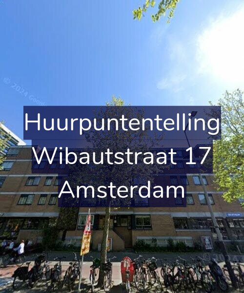 Foto gevel Huurpuntentelling voor Wibautstraat 17, Amsterdam