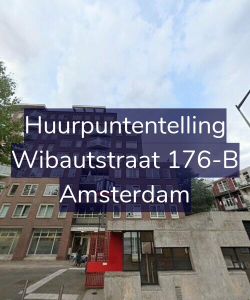 Foto gevel Huurpuntentelling voor Wibautstraat 176-B, Amsterdam