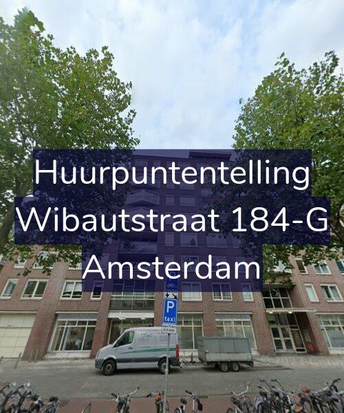 Foto gevel Huurpuntentelling voor Wibautstraat 184-G, Amsterdam
