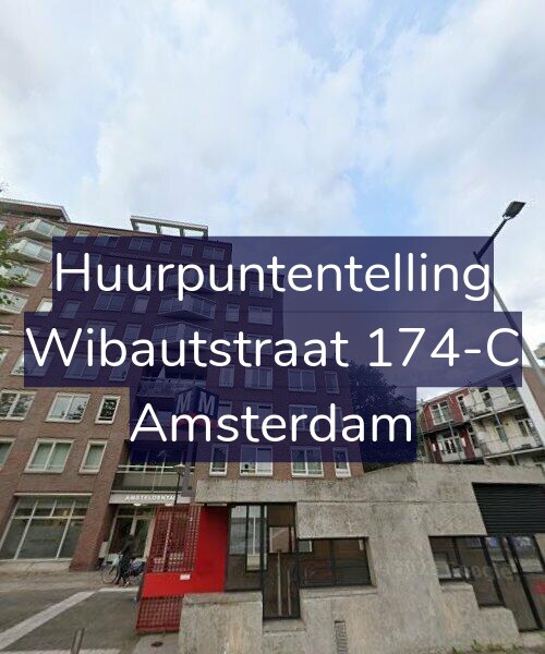 Foto gevel Huurpuntentelling voor Wibautstraat 174-C, Amsterdam