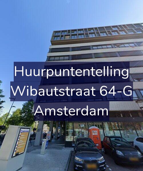 Foto gevel Huurpuntentelling voor Wibautstraat 64-G, Amsterdam