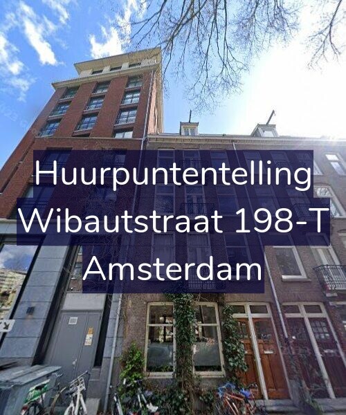 Foto gevel Huurpuntentelling voor Wibautstraat 198-T, Amsterdam