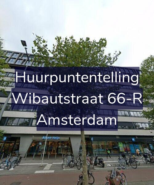 Foto gevel Huurpuntentelling voor Wibautstraat 66-R, Amsterdam
