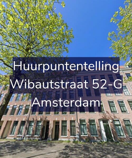 Foto gevel Huurpuntentelling voor Wibautstraat 52-G, Amsterdam