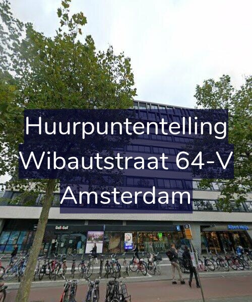 Foto gevel Huurpuntentelling voor Wibautstraat 64-V, Amsterdam
