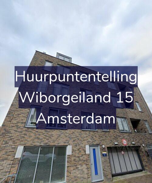Foto gevel Huurpuntentelling voor Wiborgeiland 15, Amsterdam