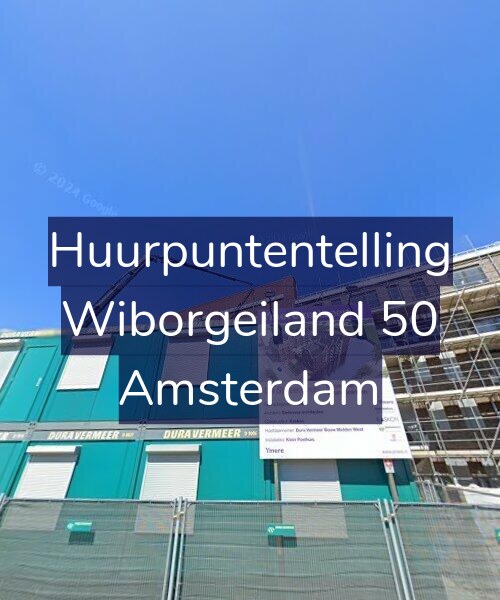 Foto gevel Huurpuntentelling voor Wiborgeiland 50, Amsterdam